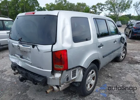 2012 Honda Pilot Lx z USA, uszkodzony, nr VIN 5FNYF4H27CB060734